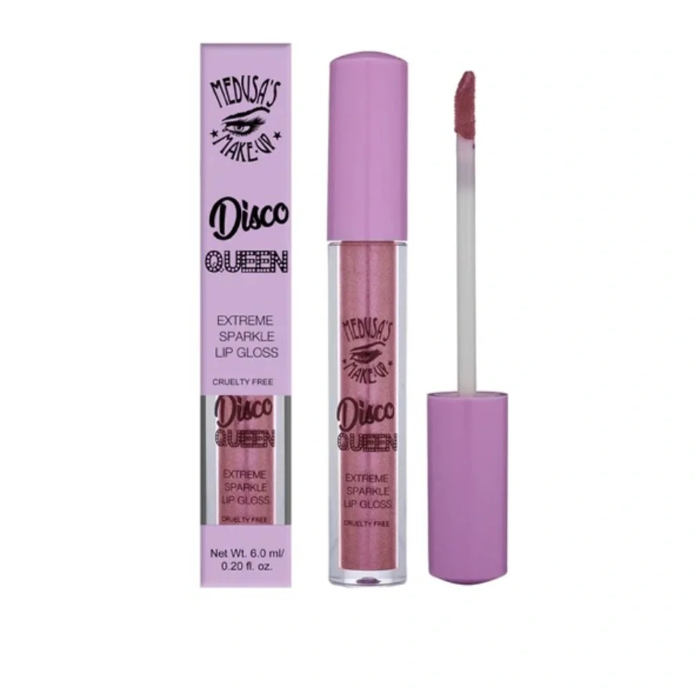 Medusa’s Makeup Disco Queen Extreme Sparkle Lip Gloss Funky Town